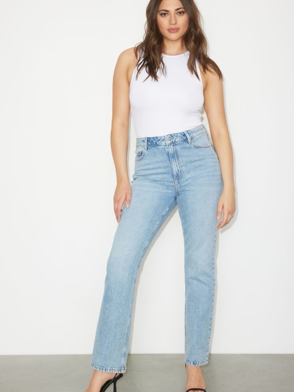 Dynamite Candice Light Blue Denim Bootcup Jeans - Size 27